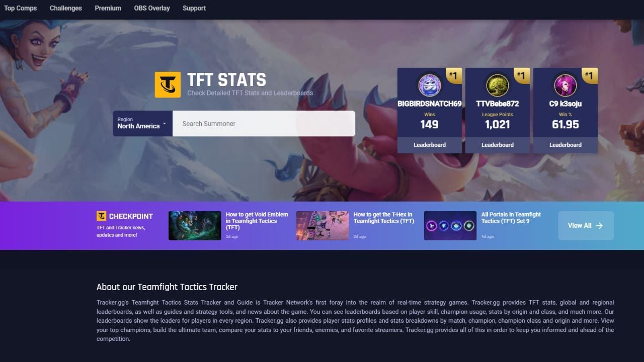 Where can you find your Teamfight Tactics (TFT) match history? TRN